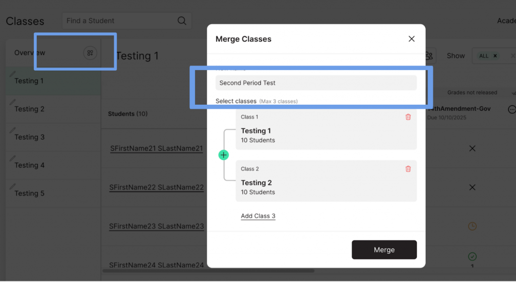 platform spotlight - merging rosters
